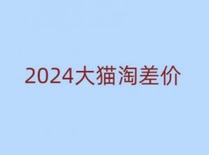 2024版大猫淘差价课程，新手也能学的无货源电商课程-七七项目网