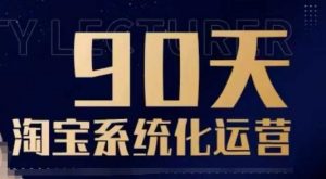 90天淘宝系统化运营,从入门到精通-七七项目网