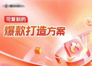 天猫电商爆款运营,可复制的爆款打造方案(线下内训课录音+字幕)-七七项目网