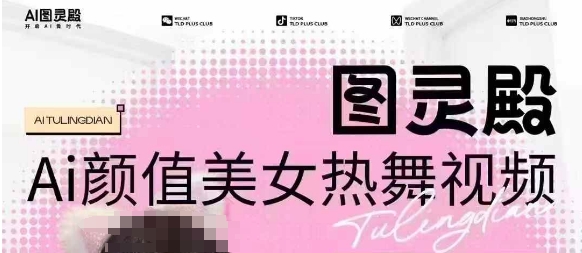 全网首发，原价988图灵殿AI颜值美女热舞视频，云端生图，轻松过原创-七七项目网