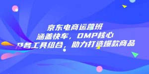 京东电商运营班：涵盖快车，DMP核心及各工具组合，助力打造爆款商品-七七项目网