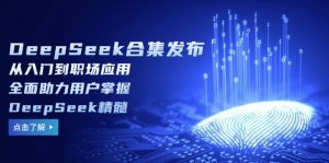 DeepSeek合集发布，从入门到职场应用，全面助力用户掌握DeepSeek精髓-七七项目网