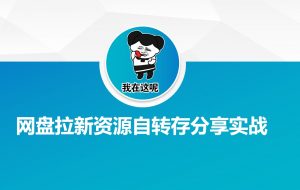 网盘拉新资源自动转存分享实战-七七项目网