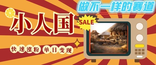 DeepSeek+绘图+视频制作小人国微观视频，小白轻轻松松上手，条条爆款，条条变现，单日就能收益-七七项目网