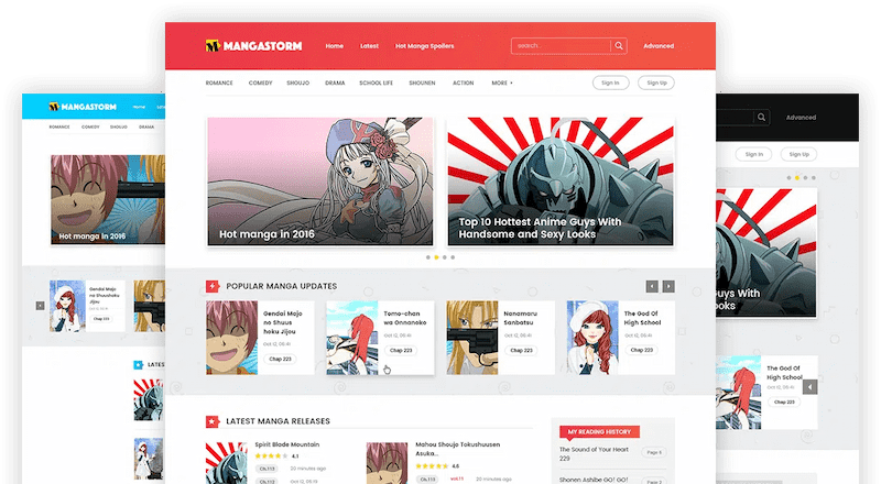 Madara 2.2.2.1主题源码 | 响应式WordPress漫画小说主题模板-七七项目网