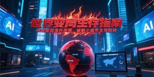 付费文章《世界变局生存指南，AI转型加海外突围，破解小城市生存陷阱》-七七项目网