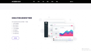 彩虹聚合登录系统 首页简约模板源码-七七项目网