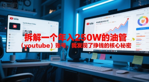 付费文章：拆解一个年入250W的油管(youtube)账号，我发现了挣钱的核心秘密-七七项目网