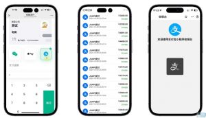 易支付 精美设计的支付收银台模板 门店收银管理系统 云支付收银台-七七项目网