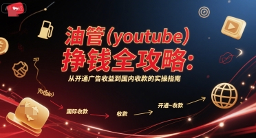 油管(youtube)挣钱全攻略：从开通广告收益到国内收款的实操指南-七七项目网
