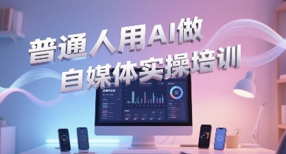 普通一个人用AI做自媒体，助你轻松开启AI自媒体创作之路-七七项目网