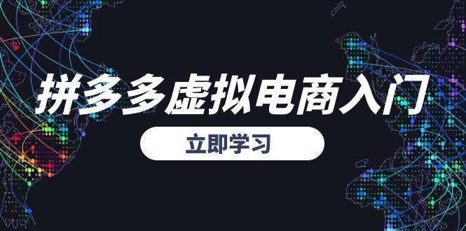 拼多多虚拟电商入门，精准选品方法论，无货源模式起盘技巧-七七项目网