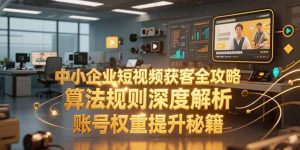 中小企业短视频获客全攻略，算法规则深度解析，账号权重提升秘籍-七七项目网