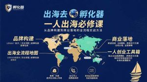 出海去 孵化器 一人出海必修课：从品牌构建到商业落地的全流程实战方法-七七项目网