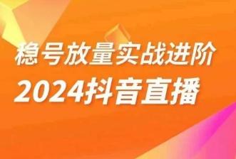 稳号放量实战进阶—2024抖音直播，直播间精细化运营的几大步骤-七七项目网