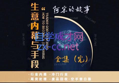 阿宋的故事·生意内幕与手段-七七项目网