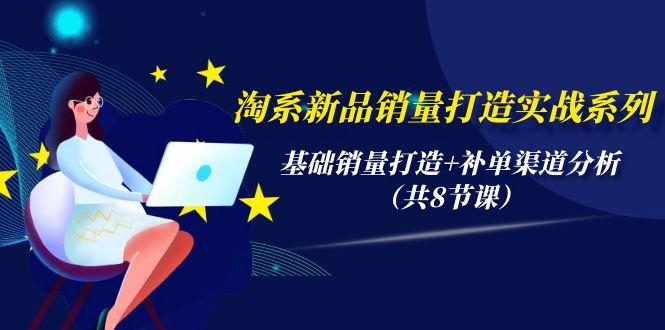 (9962期)淘系新品销量打造实战系列，基础销量打造+补单渠道分析(共8节课)-七七项目网