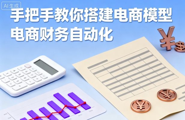 手把手教你搭建电商模型-电商财务自动化-七七项目网