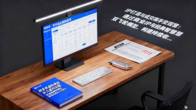 IP打造与成交高手变现营:通过商业IP+经典智慧双飞轮模型 构建持续收钱系统-七七项目网