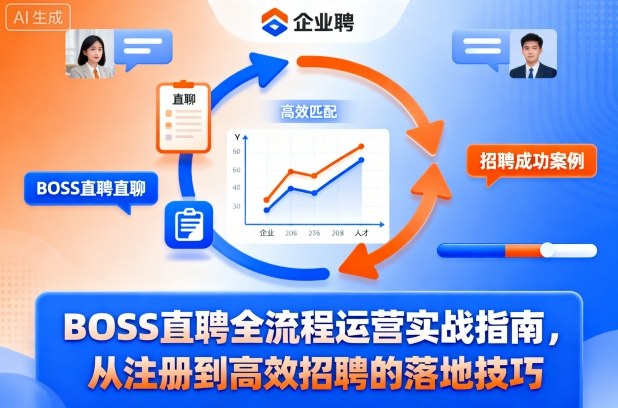BOSS直聘全流程运营实战指南,从注册到高效招聘的落地技巧-七七项目网