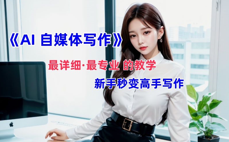 AI自媒体文章创作全网最详细教程，新手秒变写作高手，多方位发展-七七项目网
