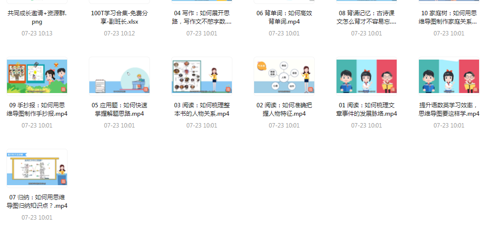 思维导图高效学习法-七七项目网