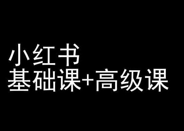 小红书基础课+高级课-小红书运营教程-七七项目网