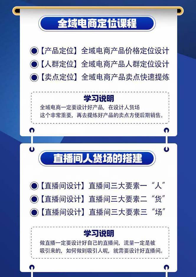 图片[4]-全域电商-粗暴玩法课：10亿销售经验干货分享！定位/免费起号/千川投流-七七项目网
