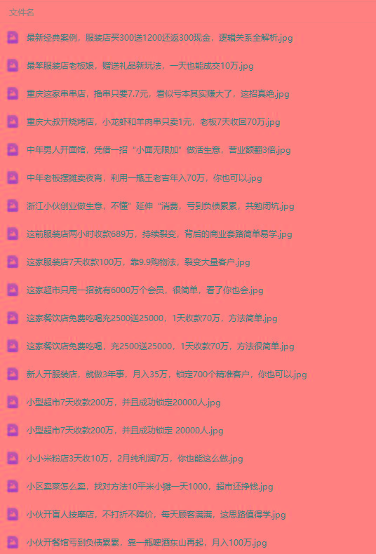 图片[4]-(9607期)真实有效391套商业模式，年入几十到几百万案例解析(电子书+视频+图文)-七七项目网
