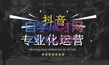 2024焦点抖音运营-七七项目网