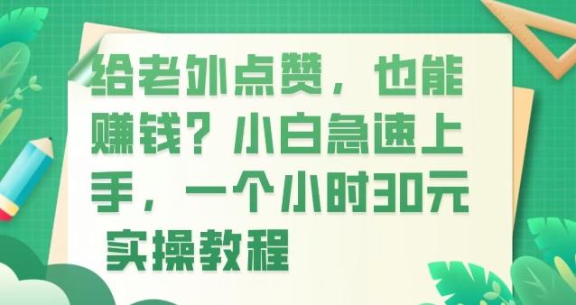 给老外点赞，也能赚钱？小白急速上手，实操教程-七七项目网