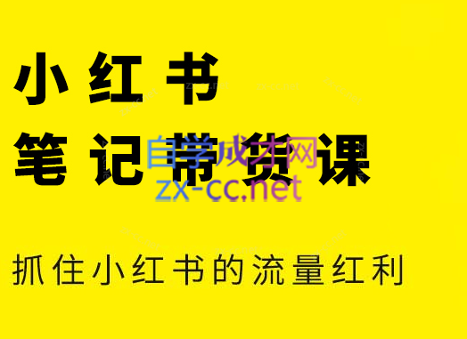 张宾·小红书笔记带货课(更新24年7月)-七七项目网