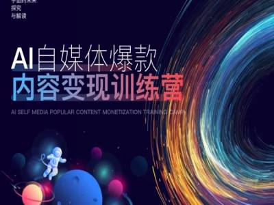 AI自媒体爆款内容变现训练营，20%底层逻辑，60%实操方法，20%案例拆解(即学即用)-七七项目网