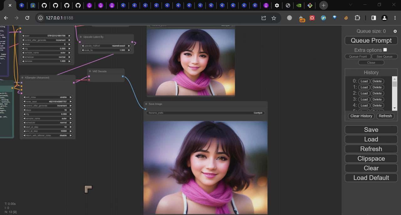 图片[2]-ComfyUI 利用 Stable Diffusion 学习AI GUI 工作流程教程-中英字幕-七七项目网