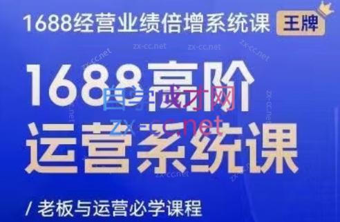 林一电商圈子·1688高阶运营系统课-七七项目网