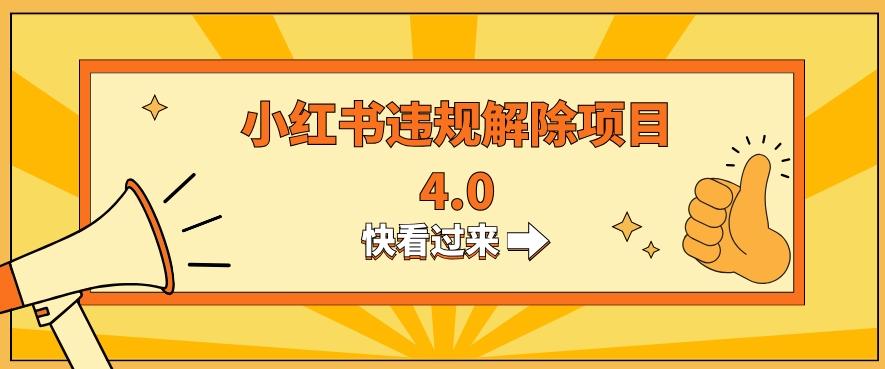小红书违规掘金蓝海项目，日入800+（附带引流办法及解除办法）-七七项目网