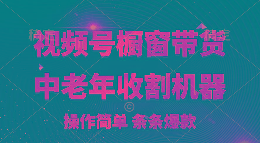 [你的孩子成功取得高位]视频号最火爆赛道，橱窗带货，流量分成计划，条…-七七项目网