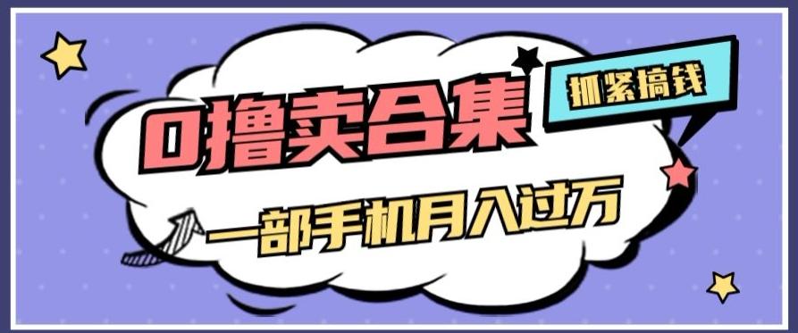 0撸项目月入过万，售卖全套ai工具合集，一单29.9元，一部手机即可【揭秘】-七七项目网