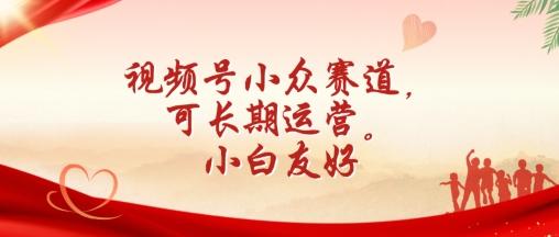 视频号小众赛道，可长期运营，小白友好【揭秘】-七七项目网