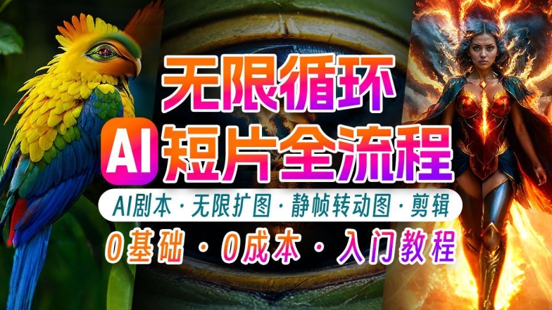 AI剪辑无限循环画面：新手轻松月入上万的秘技【揭秘】-七七项目网