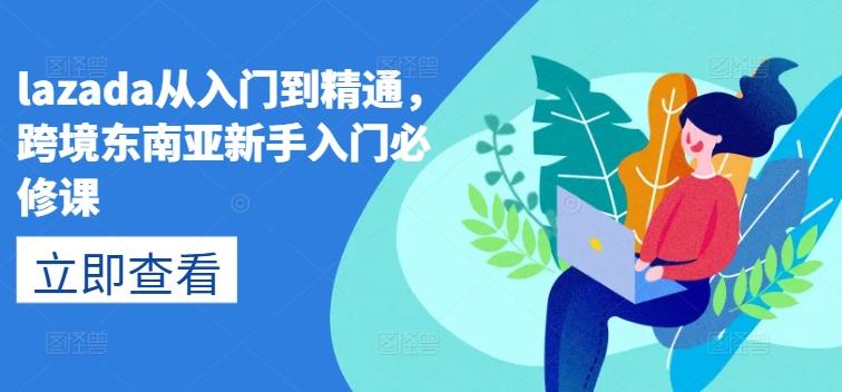 lazada从入门到精通，跨境东南亚新手入门必修课-七七项目网