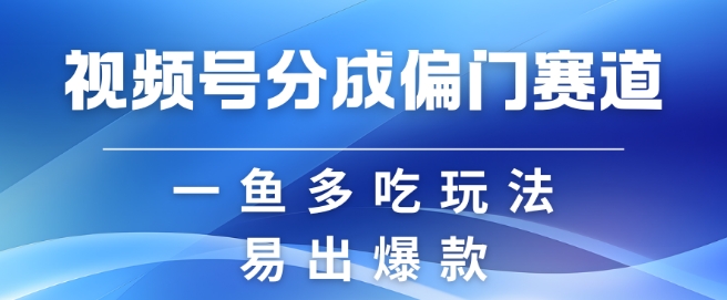 视频号创作者分成计划偏门类目，容易爆流，实拍内容简单易做【揭秘】-七七项目网