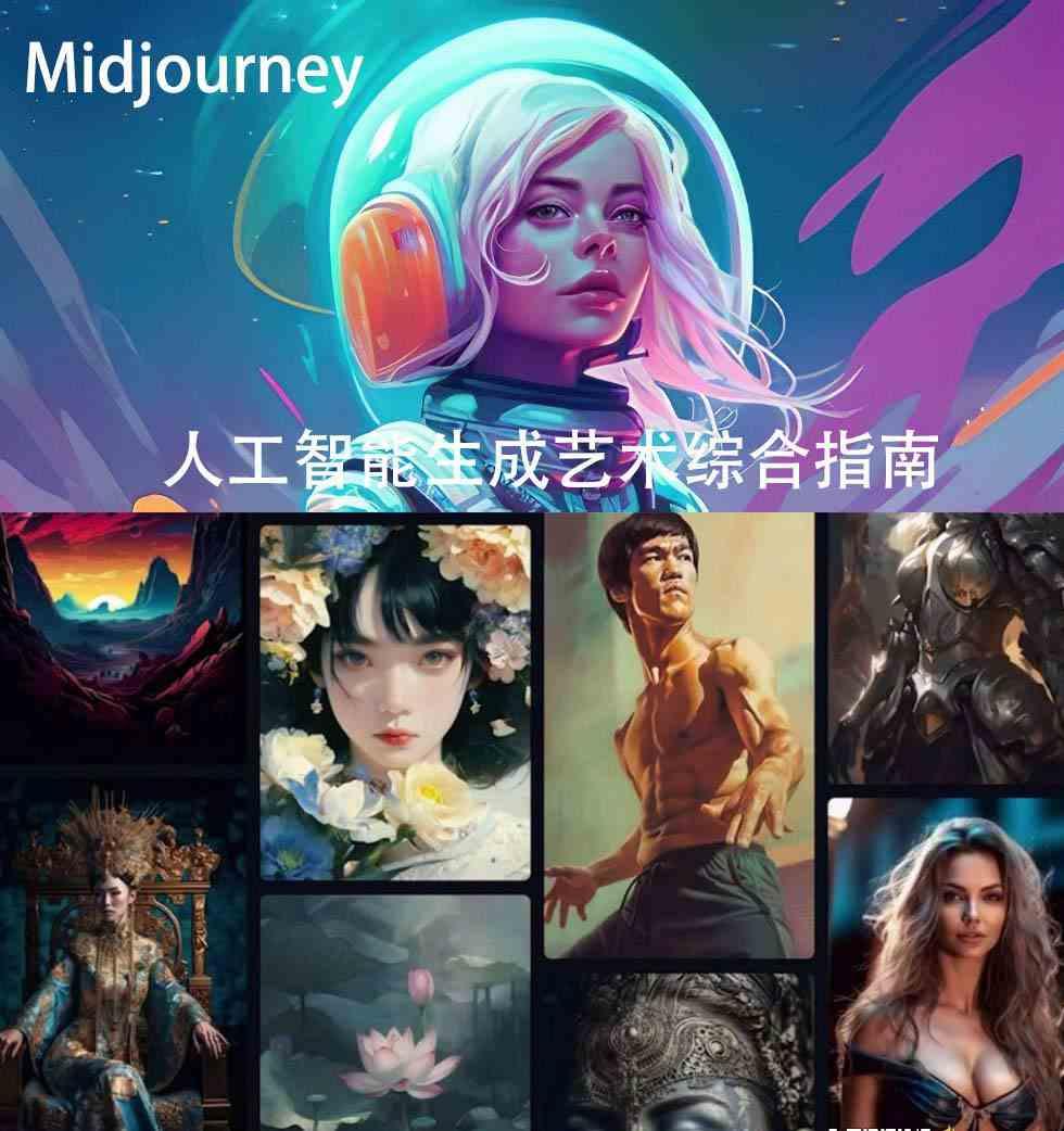 图片[2]-Midjourney及ChatGPT4人工智能生成艺术图像综合指南-9节课-中英字幕-七七项目网