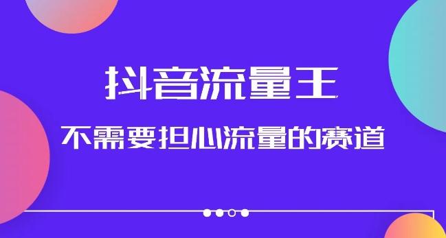 抖音流量王，不需要担心流量的赛道，美女图文音乐号升级玩法（附实操+养号流程）-七七项目网