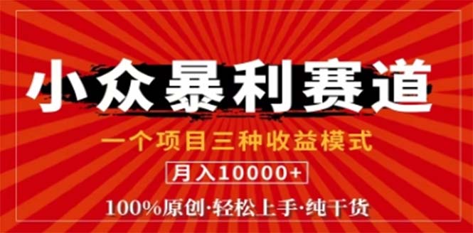 视频号最新爆火赛道，三种可收益模式，0粉新号条条原创条条热门 日入1000+-七七项目网