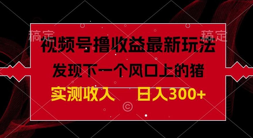 视频号分成计划最新玩法，单条作品几分钟制作完成,日入300+，过年前最后的冲刺-七七项目网